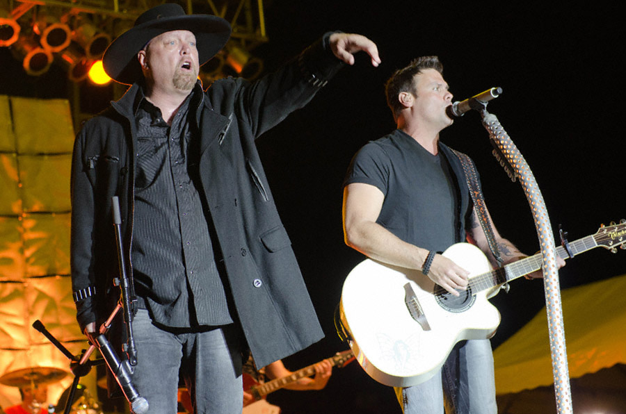 Montgomery Gentry at Toadlick Music Festival