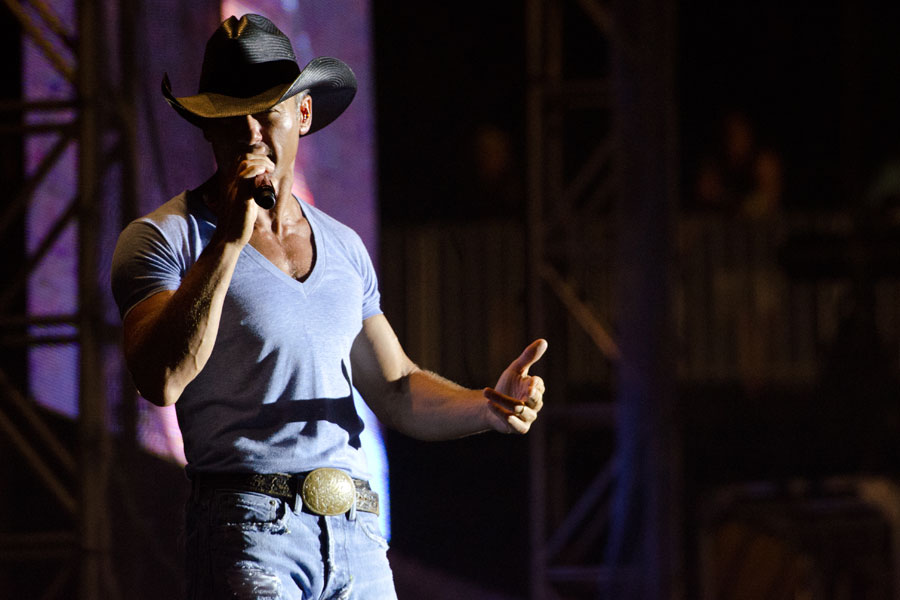 Tim McGraw at BamaJam Festival