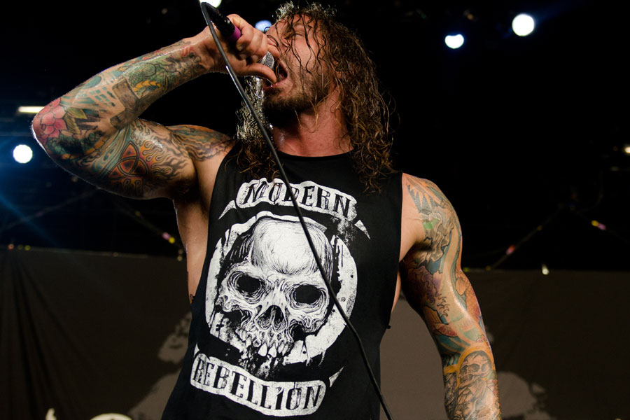 As I Lay Dying at Mayhem Festival