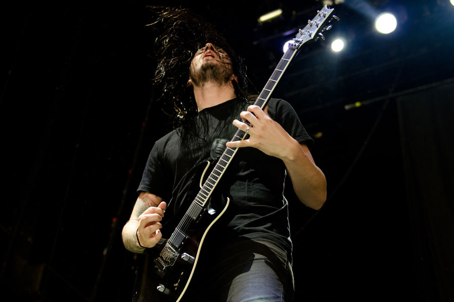 As I Lay Dying at Mayhem Festival