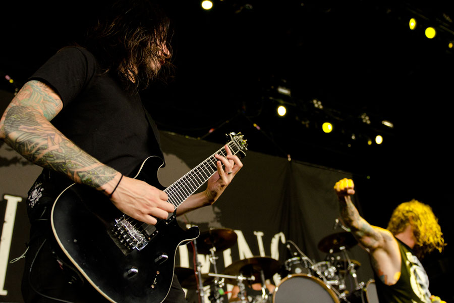 As I Lay Dying at Mayhem Festival
