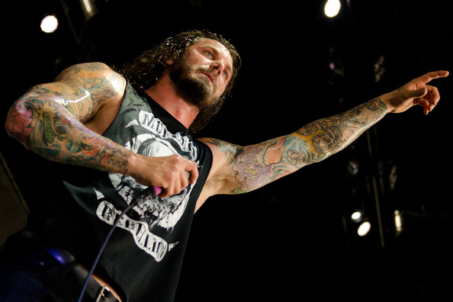 As I Lay Dying at Mayhem Festival
