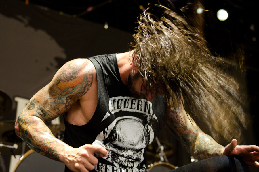 As I Lay Dying at Mayhem Festival