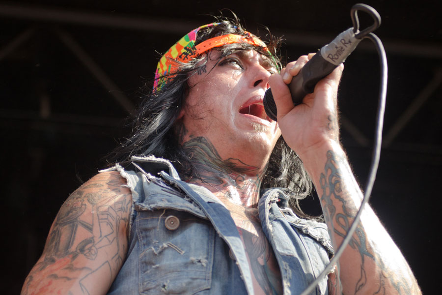Falling in Reverse at Warped Tour