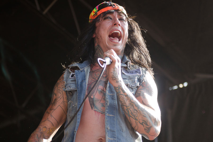 Falling in Reverse at Warped Tour